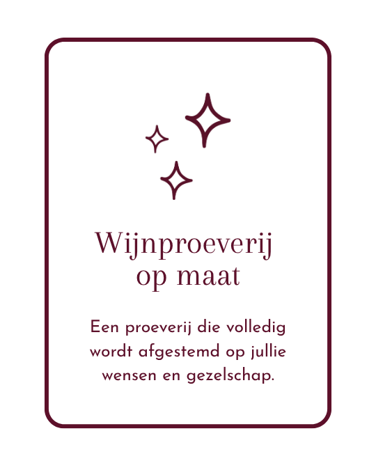 Wijnproeverij op maat